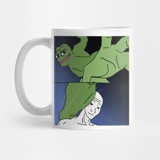 meme pepe and wojak Mug